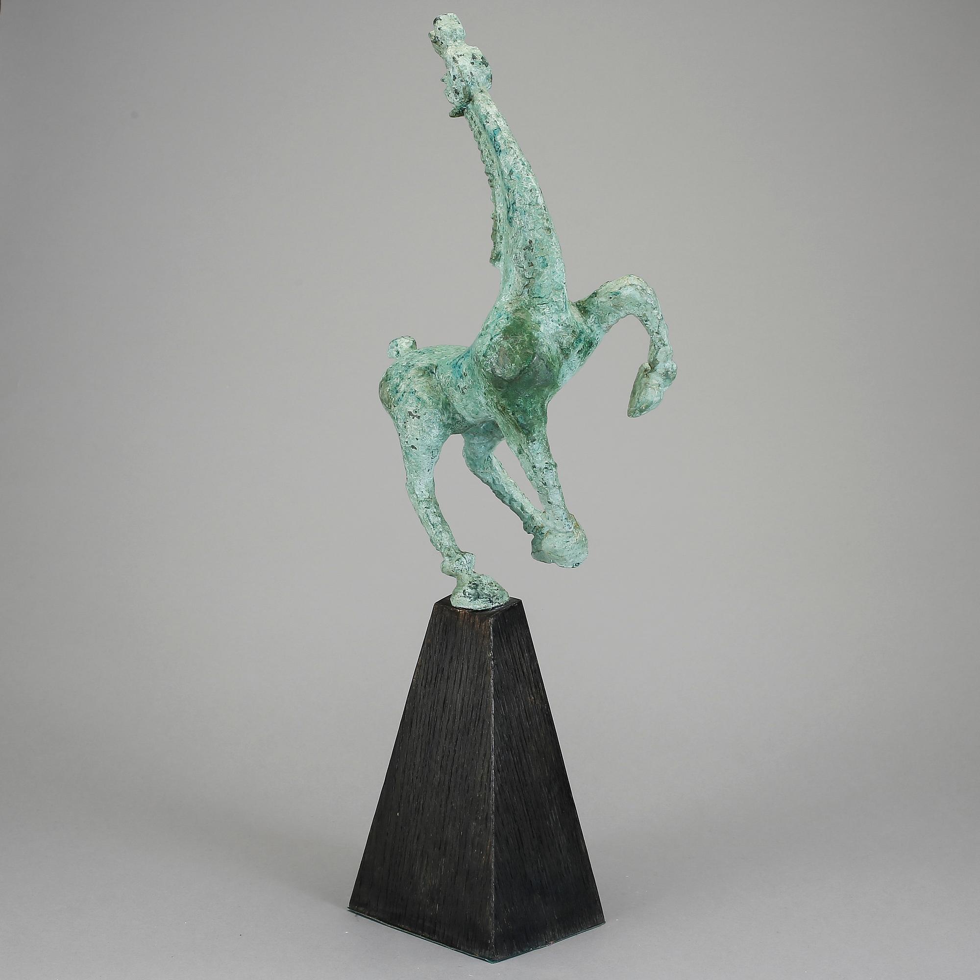 TOMAS ALMBERG, bronsskulptur, Pegasus, signerad och numrerad II/V.