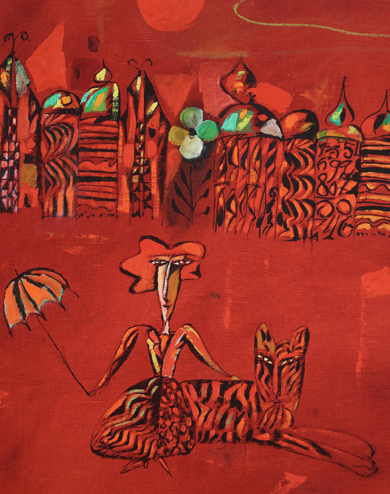 Madeleine Pyk, "Röd sol".