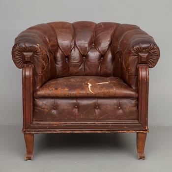 FÅTÖLJ, Chesterfield-modell, 1900-luvun alkupuoli.