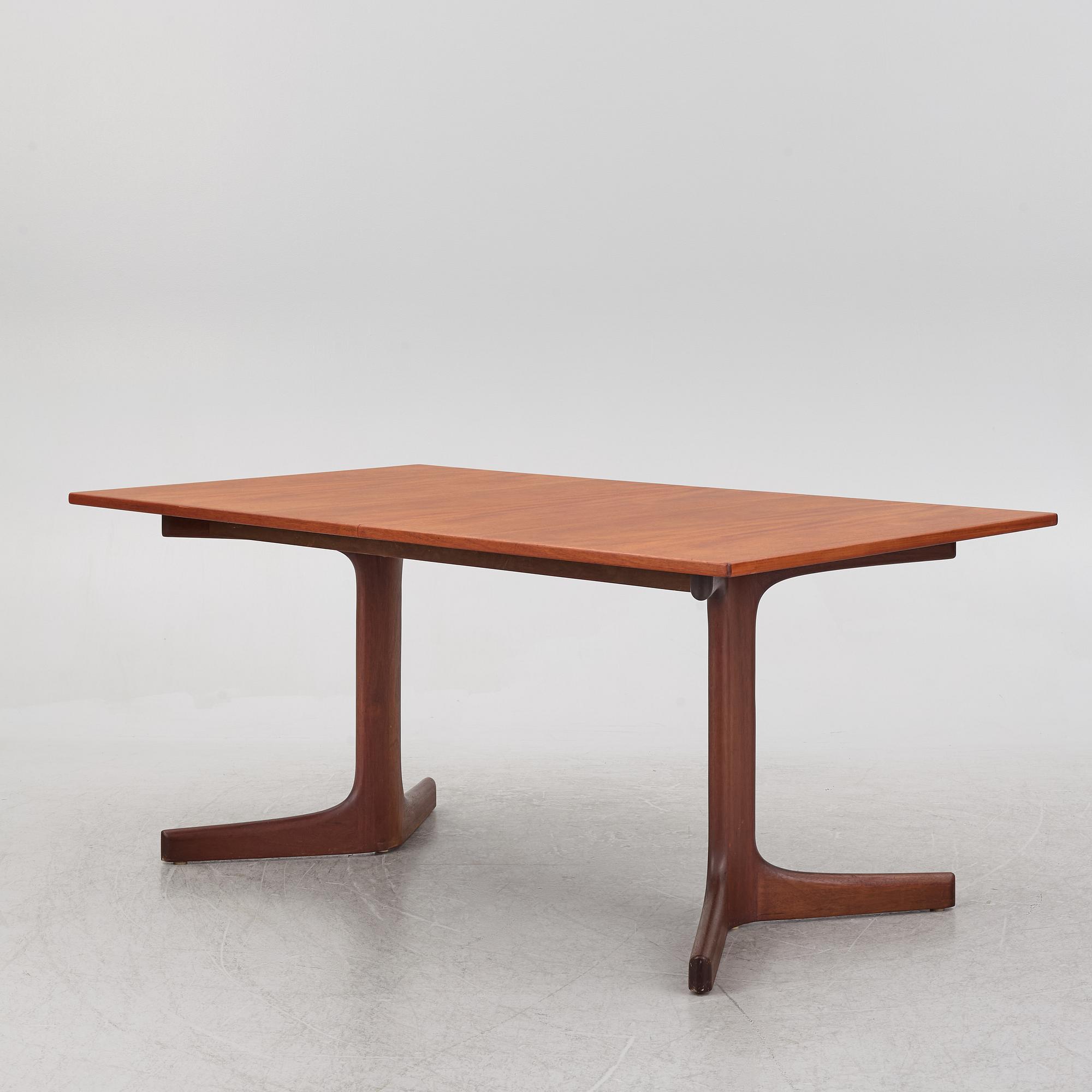 Karl-Erik Ekselius, dining table, JOC, Vetlanda, 1960s.