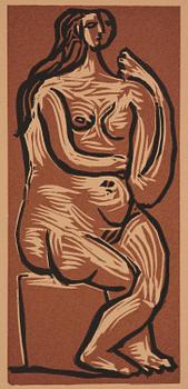 Pablo Picasso, "Nu Assis".