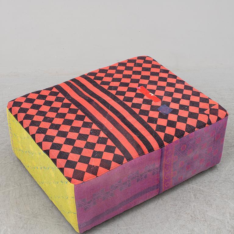 HAY 'Antique quilt ottoman'.
