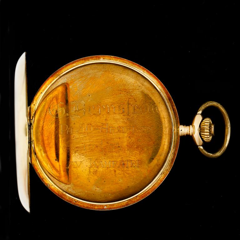 HERRFICKUR, guld 14k, 1900-talets första hälft. Vikt ca 77 gram.