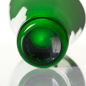 Gunnel Nyman, a "Calla" glass vase, Riihimäen Lasi Oy, Finland.