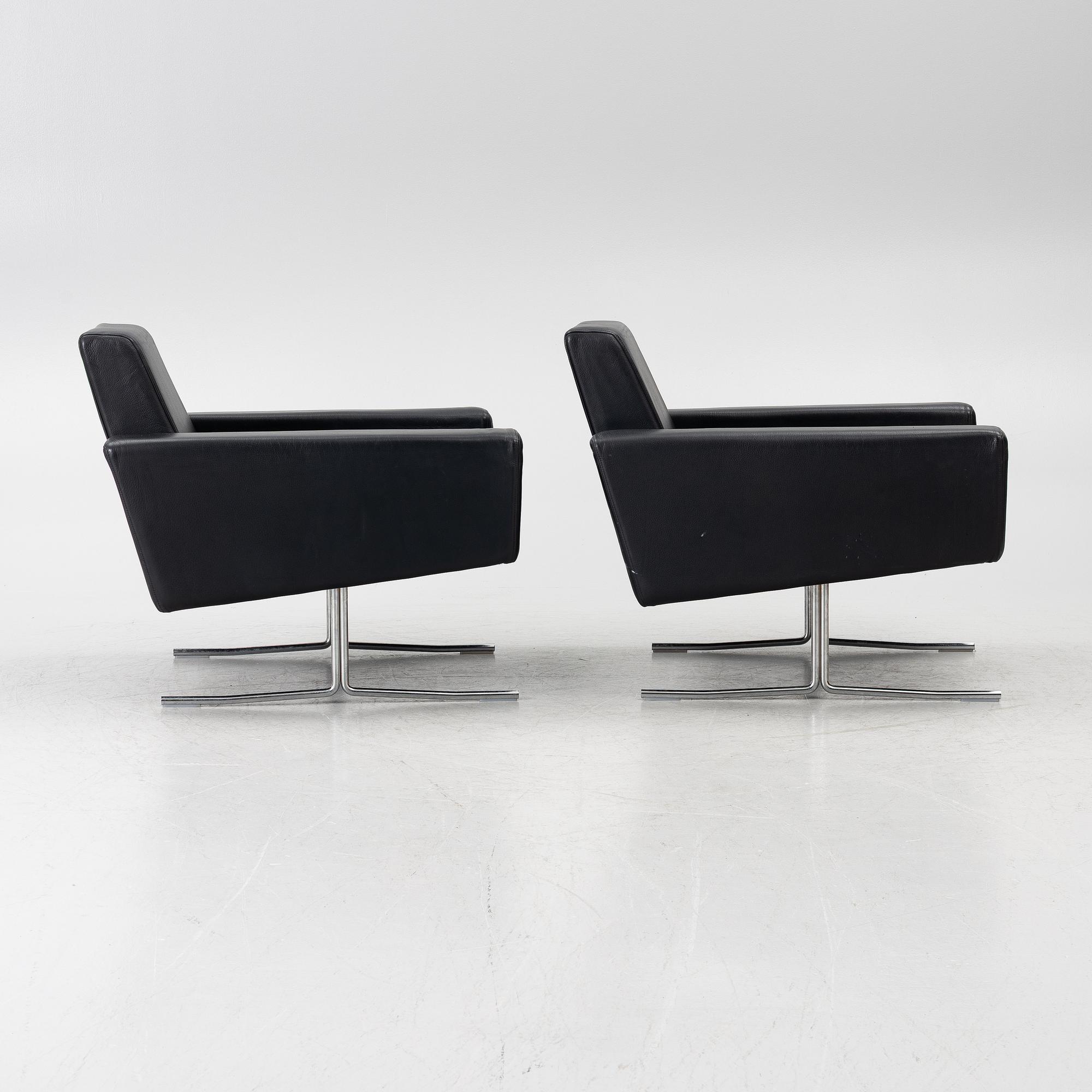 Armchairs, a pair, Danerka, Denmark.
