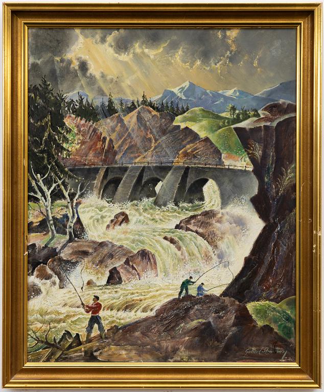 Gabriel Strandberg, Vattenfall".