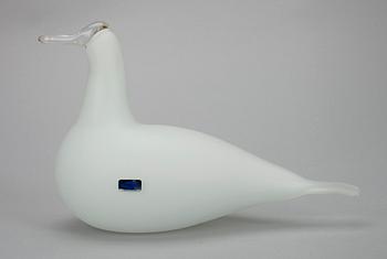 FÅGEL, glas, vildsvan, sign. Oiva Toikka, Nuutajärvi, Pro Arte numr. 196/750.