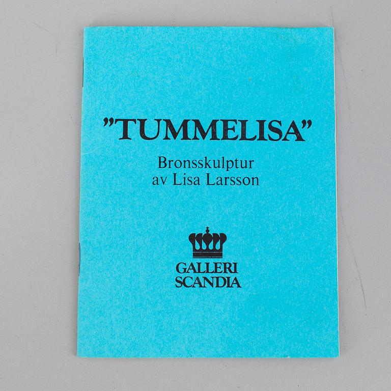 LISA LARSON, skulptur av brons. Signerad och numrerad No 316.