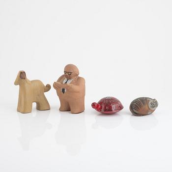Lisa Larsson, figuriner, 7 st, Gustavsberg.