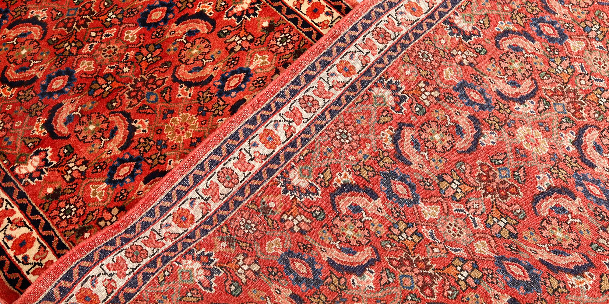 A Hamadan runner, approximately 286 x 98 cm.