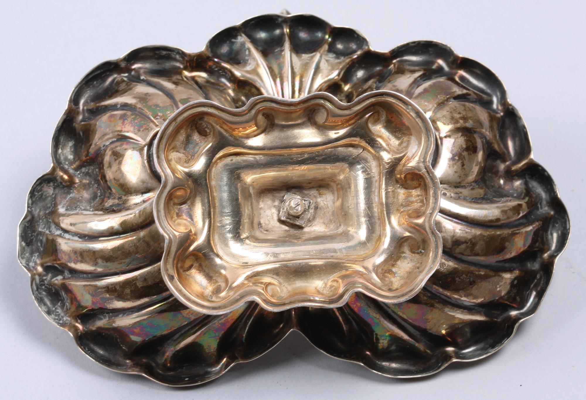 SALTKAR, silver, nyrokoko, 1800-talets andra hälft.