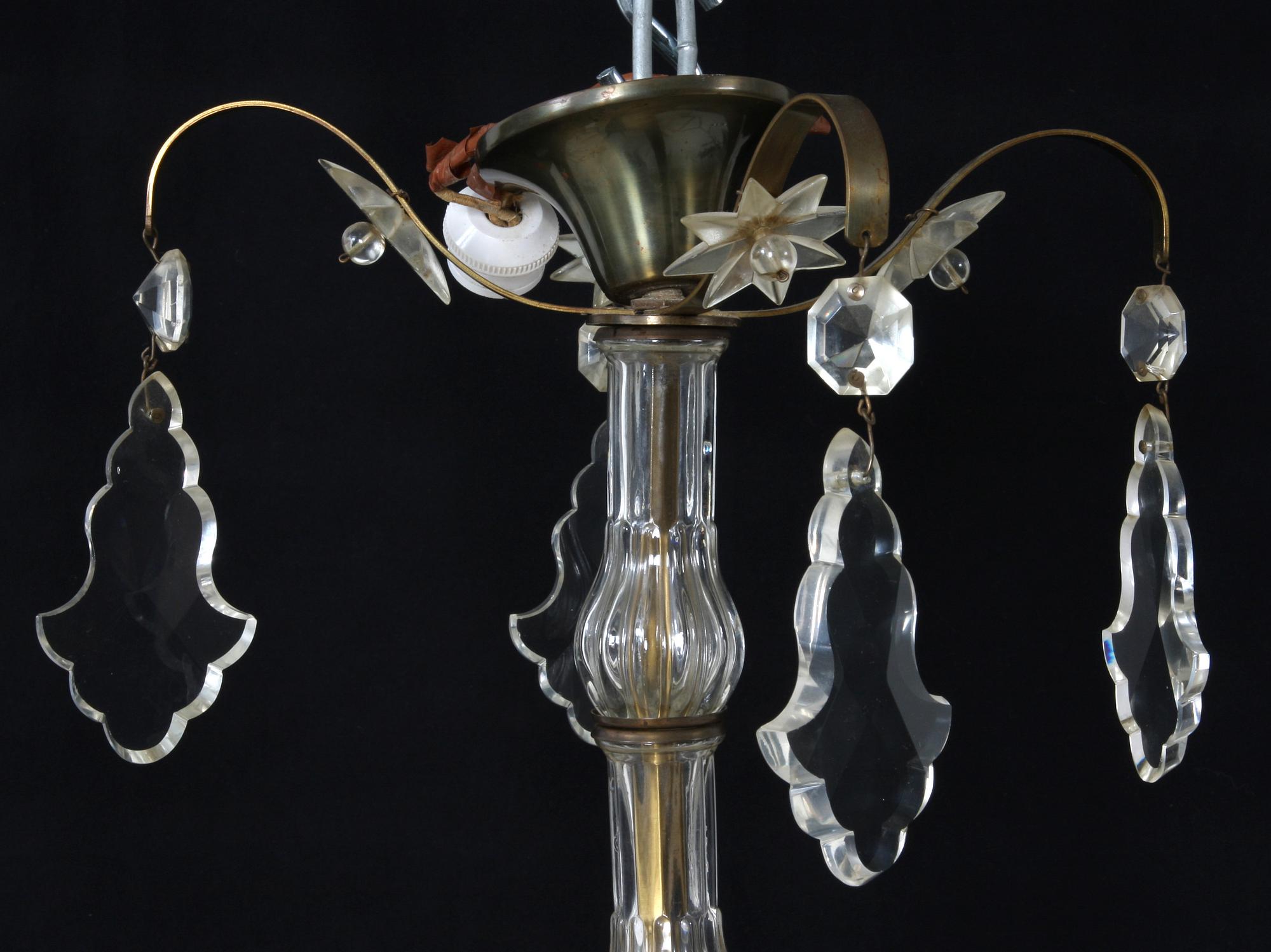 LJUSKRONA, barockstil, 1900-tal. H 75.