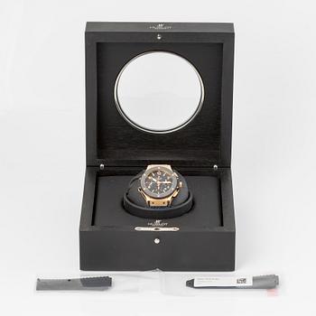 Hublot, Big Bang, chronograph, wristwatch, 44 mm.