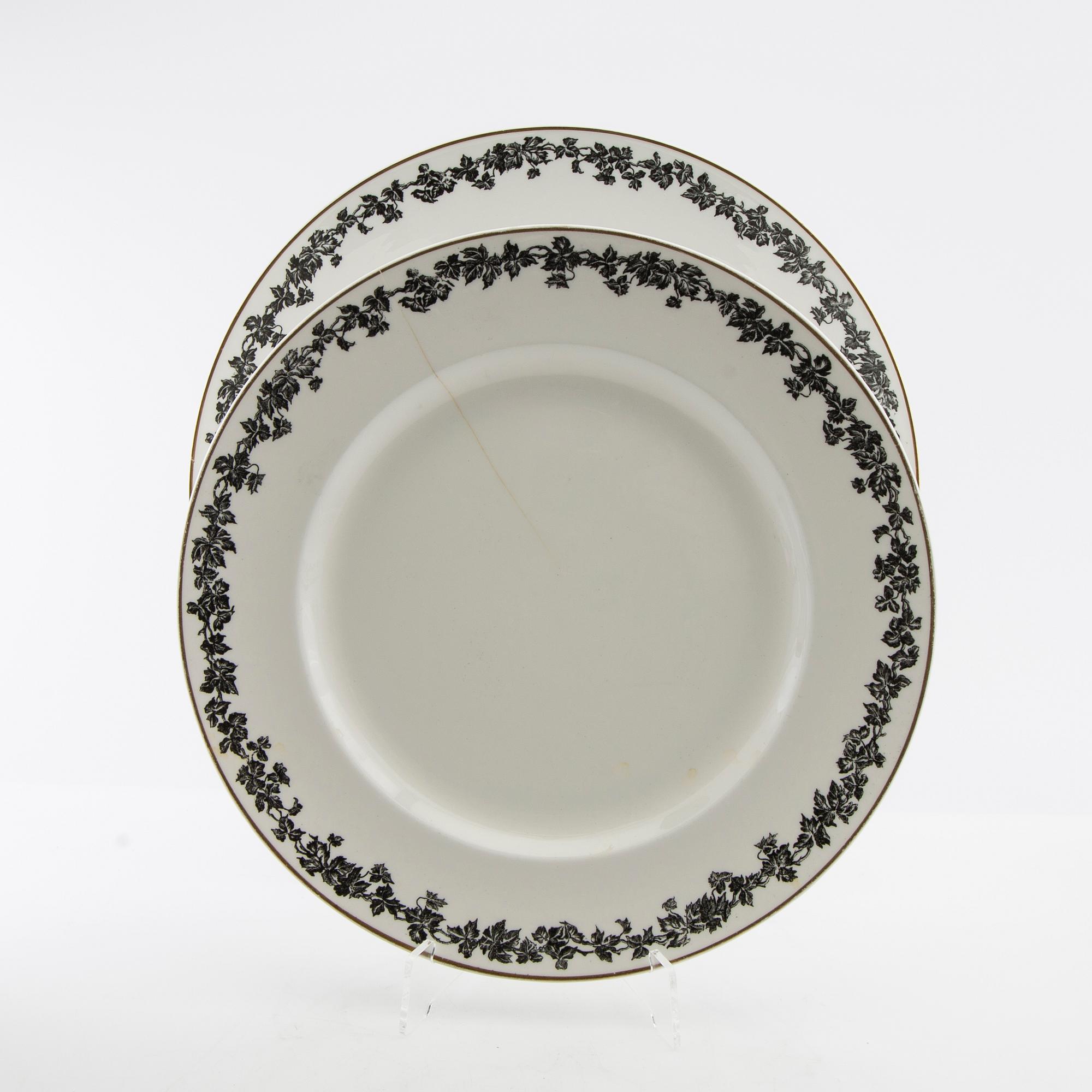 A Dinner service, ca. 51 pieces, model "Dec 2396" Gustavsberg, Sweden early 20th century.
