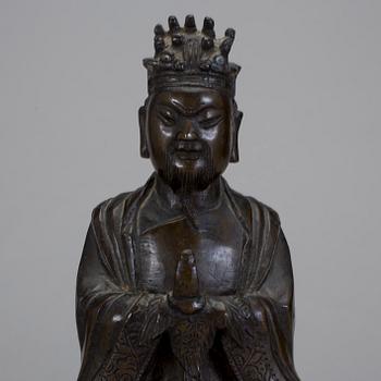 FIGURIN, brons, Kina 1900-tal.