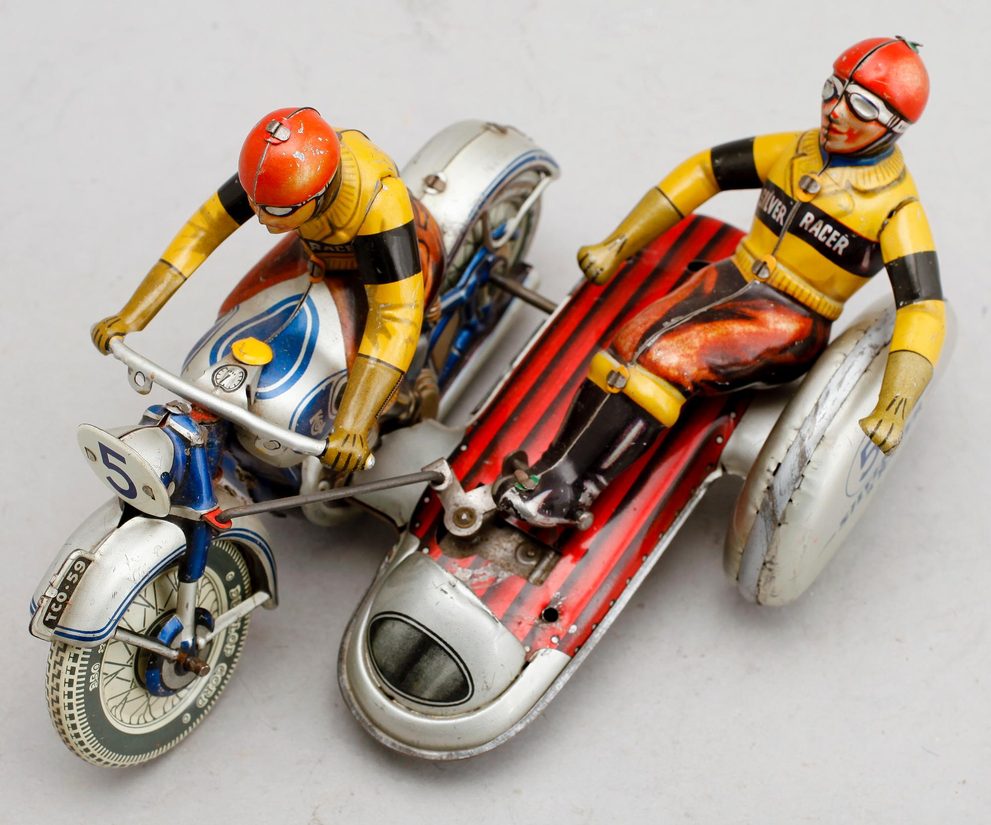 TIPP & CO MOTORCYKEL, "Silver Racer", Tyskland, 1950-tal.