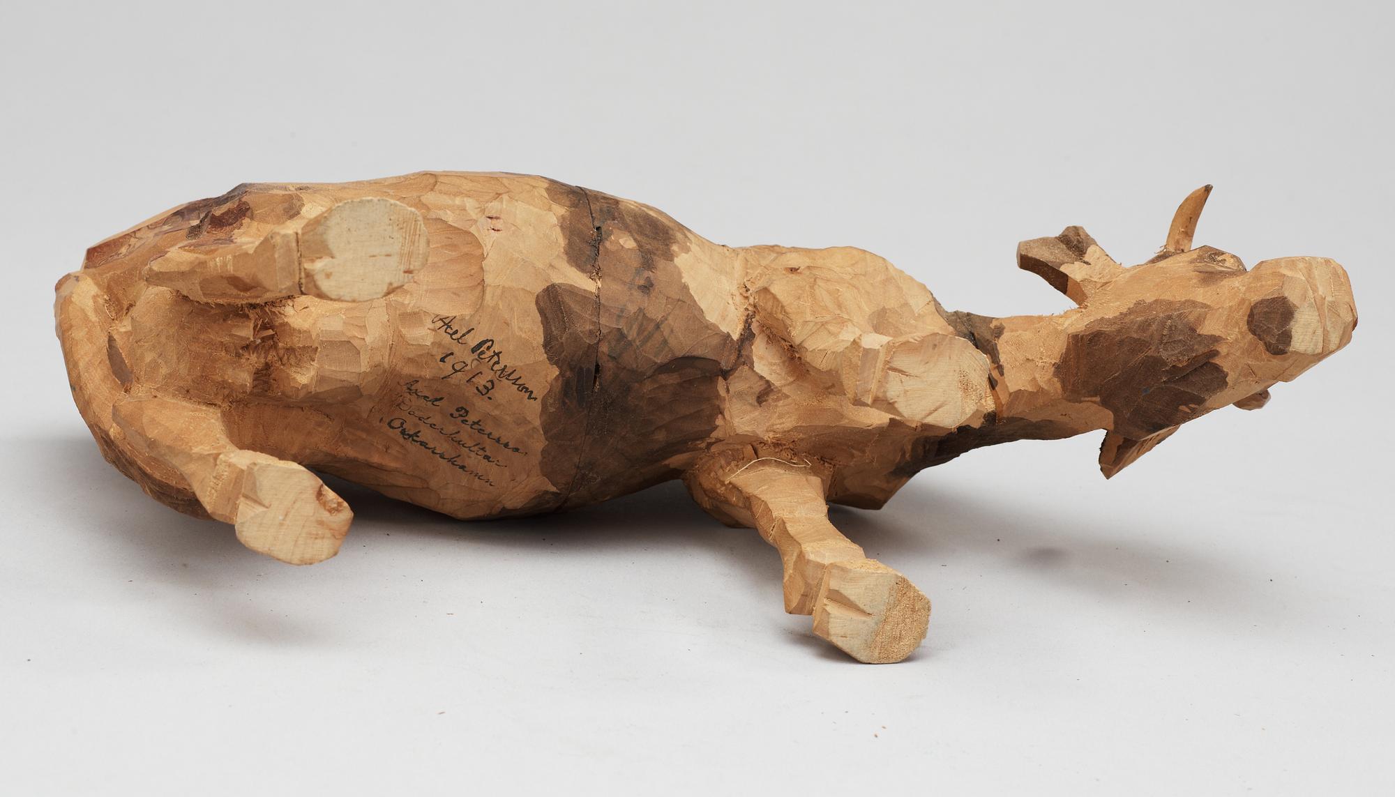 Axel Petersson Döderhultarn, Betande ko.