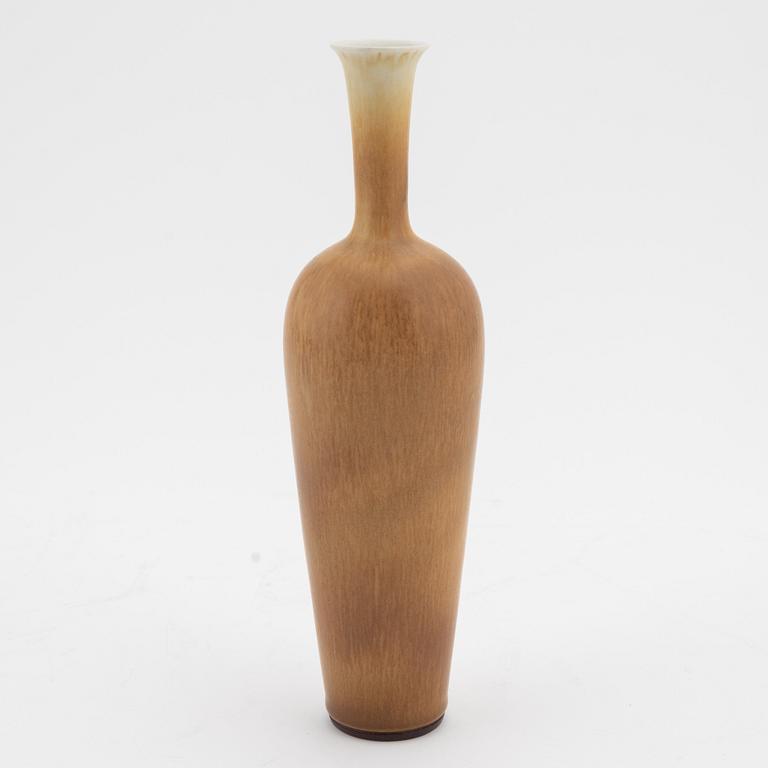 Berndt Friberg, a stoneware vase, Gustavsberg studio Sweden, 1961.