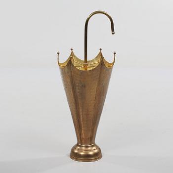 PARAPLYSTÄLL, mässing, omkring 1900-talets mitt.