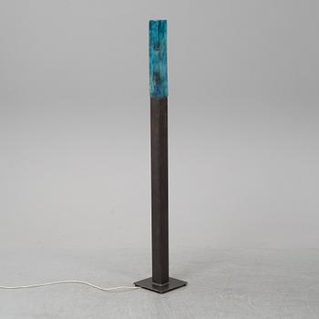 KJELL ENGMAN, a unique sand cast glass sculpture, Kosta Boda, Sweden.