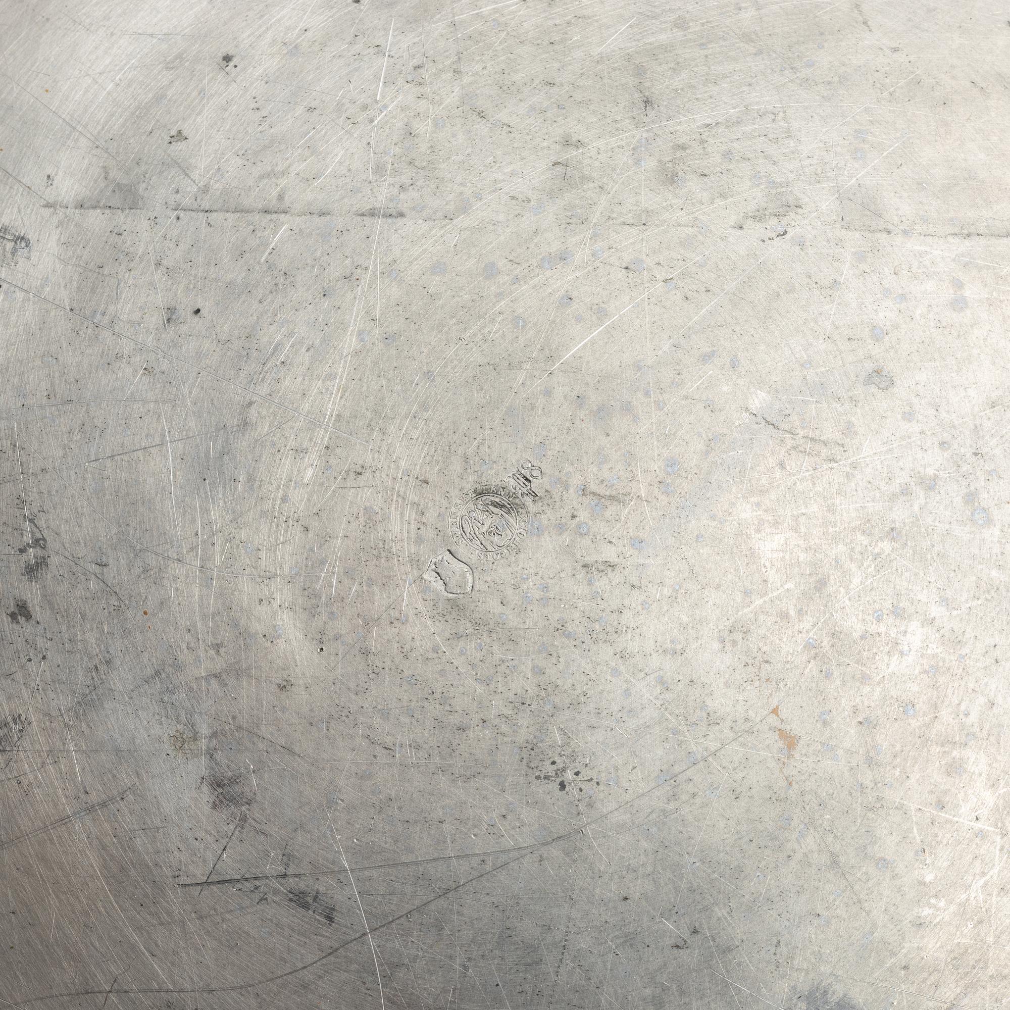 A pewter dish, Firma Svenskt Tenn, Stockholm 1941.