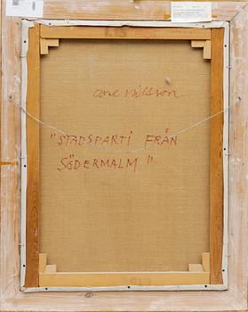 Axel Nilsson, "Stadsparti från Södermalm".