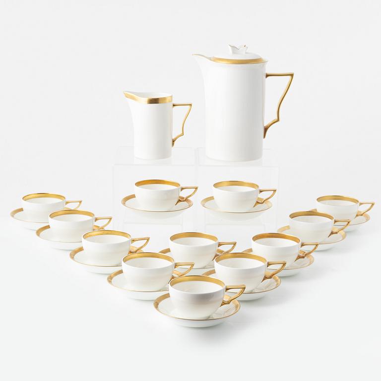 Karin Björquist, a 14-piece 'Nobel' bone china coffee service, Rörstrand.