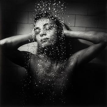 Robert Zuckerman, "Bianca Magic Shower, NYC".