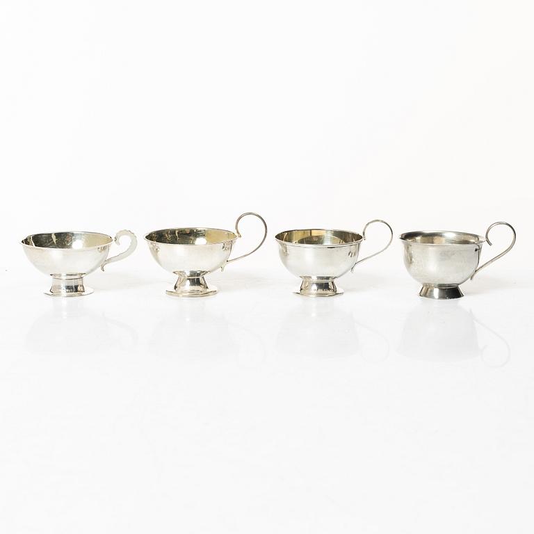 Twelve silver mugs, Stockholm, Eskilstuna and Gothenburg, 1950-91.