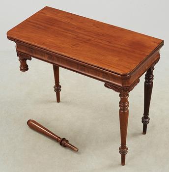 SPELBORD, senempire, 1800-talets mitt.