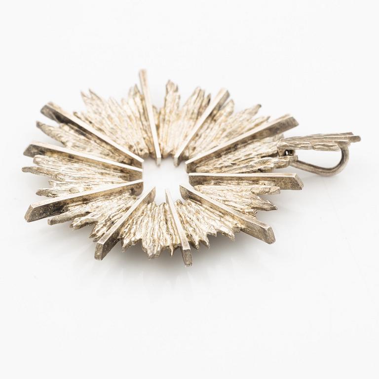 Pendant, Knud V. Andersen, silver, Denmark.