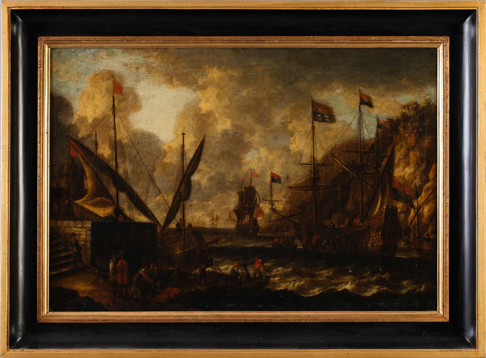 Boats by the coast.
