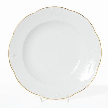 Alf Wallander, a 69 pieces dinner service, porcelain, "Fjäril", Rörstrand, early 20th century.