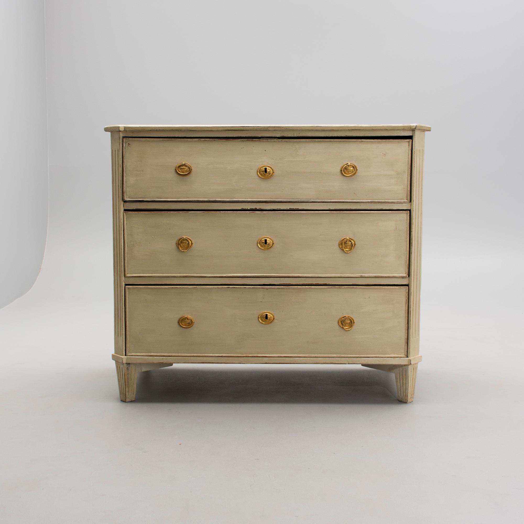 BYRÅ, gustaviansk, 1800-talets början.