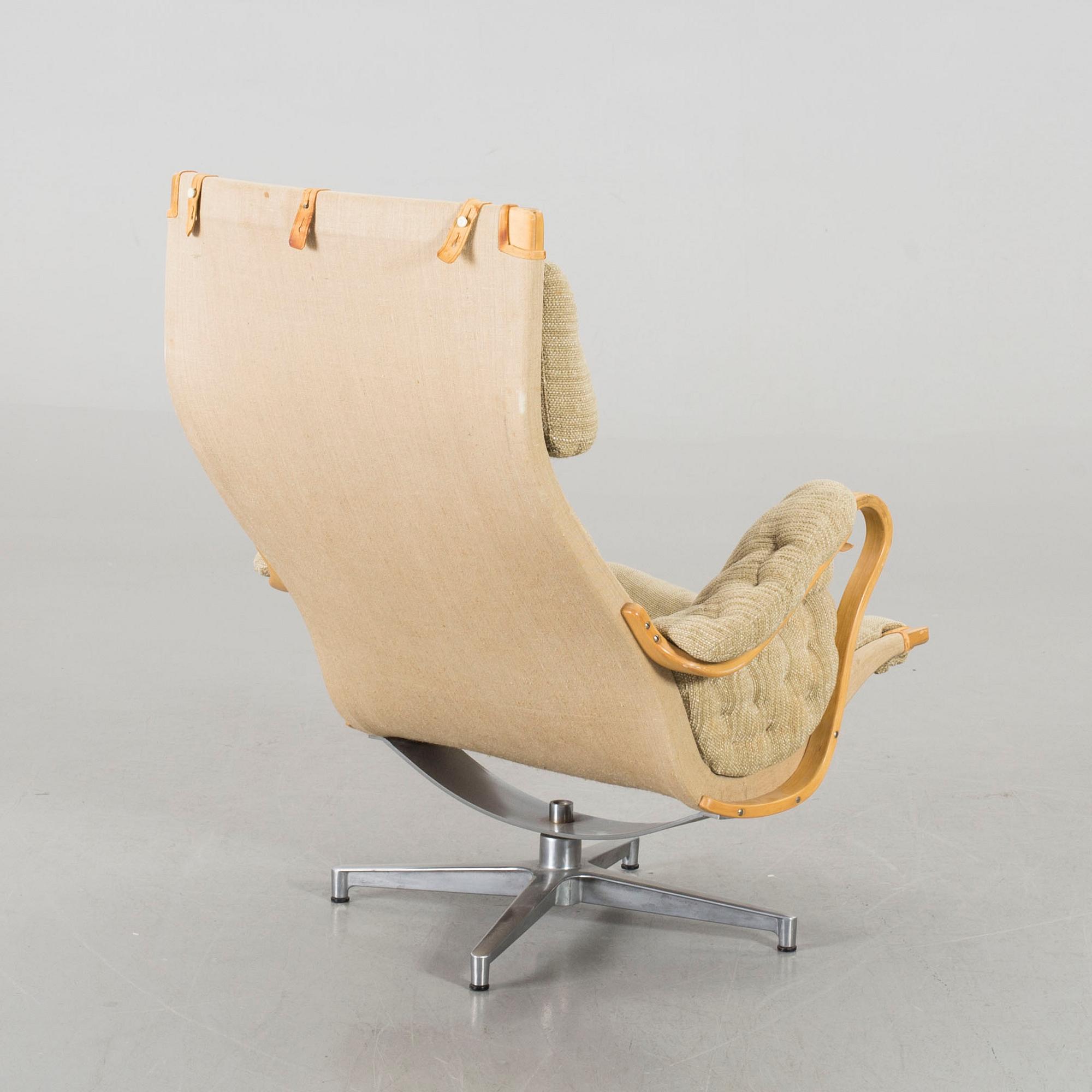 BRUNO MATHSSON, lounge chair, "Pernilla", Dux, the second half of the 20th century.