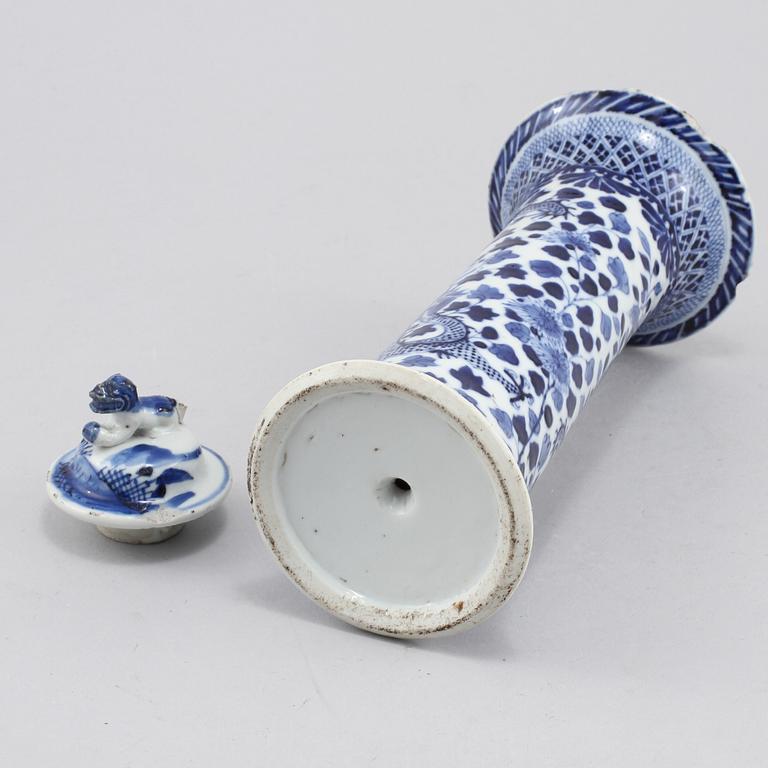 PARTI PORSLIN, 2 delar, Kina, 1800/1900-tal.