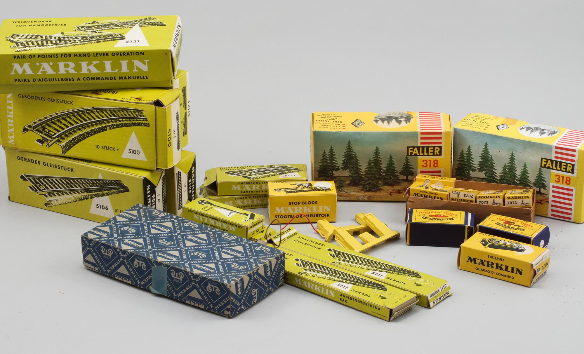 PARTI LEKSAKER, Märklin, 1900-tal.