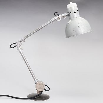 Bordslampa / Industrilampa, 1900-tal.