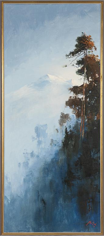 Axel Lind, Alpine Landscape.