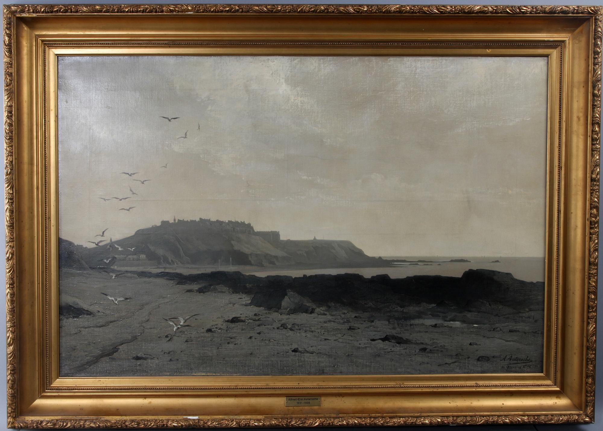 AUTEROCHE, ALFRED ÈLOI, olja på duk, sign o dat 76.