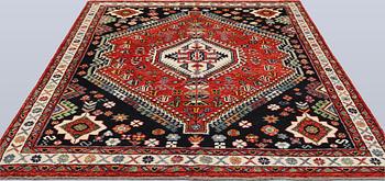 A Shirazi carpet, 237 x 173 cm.
