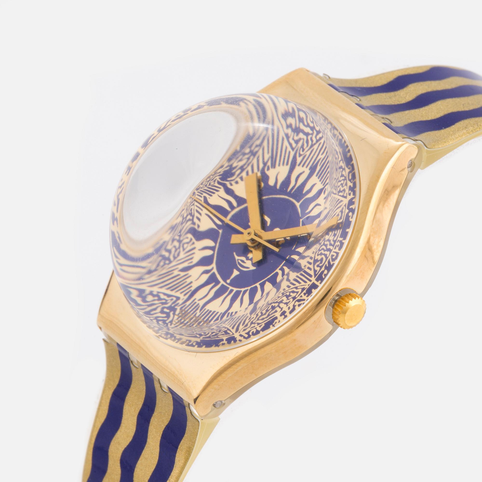 SWATCH, Christmas Special 1991, Hocus Pocus, wristwatch, 34 mm, - Bukowskis SWATCH, Christmas Special 1991, Hocus Pocus, wristwatch, 34 mm, - Bukowskis
