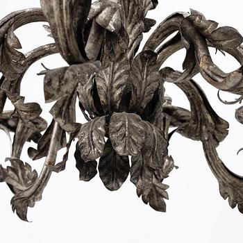A Rococo style chandelier, France, 20th century.