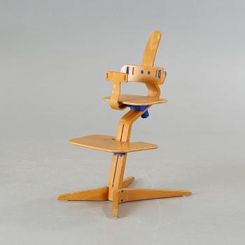 A child chair by Peter Opsvik for Stokke, late 20th century.