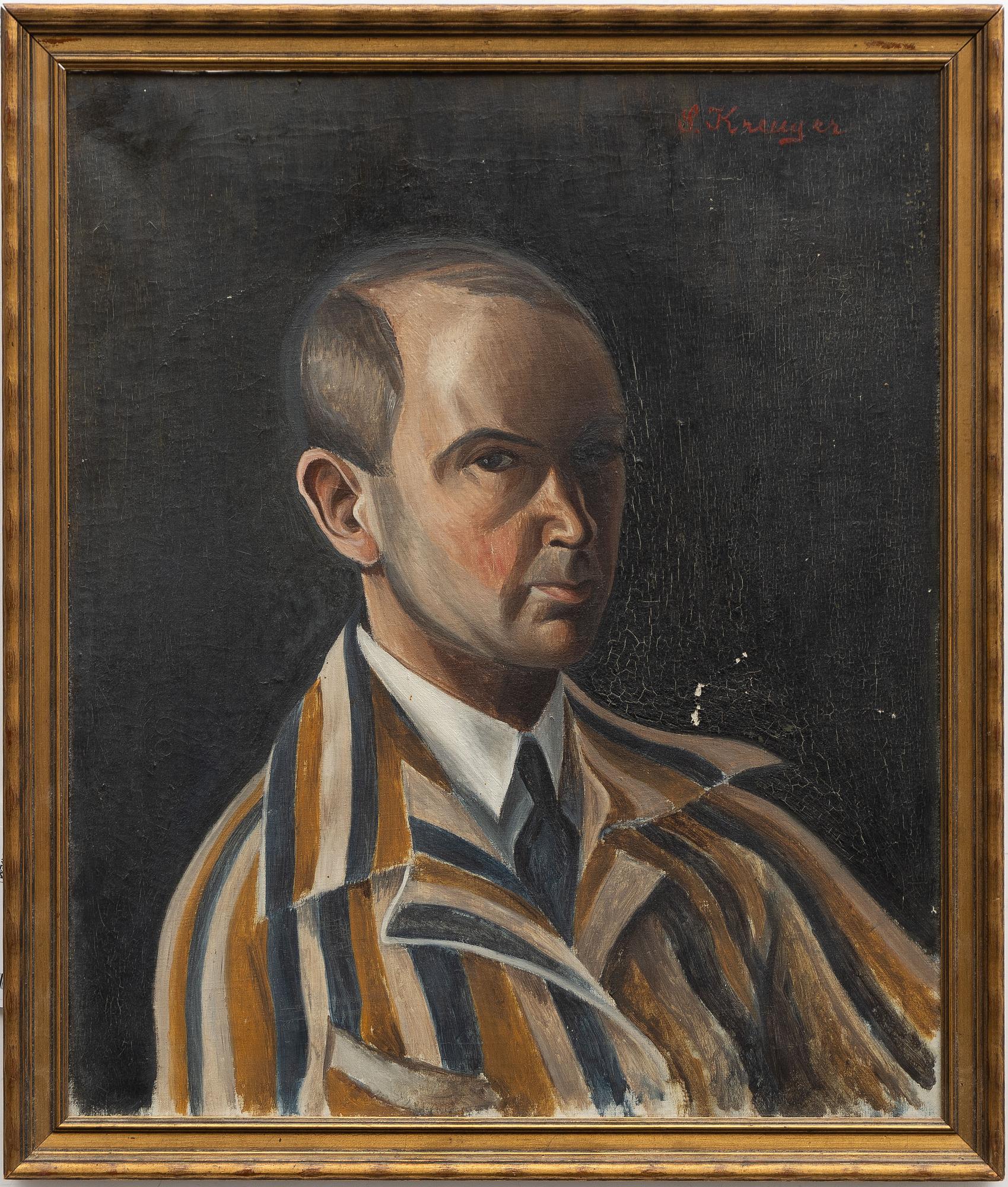Sven Kreuger, "Självporträtt".