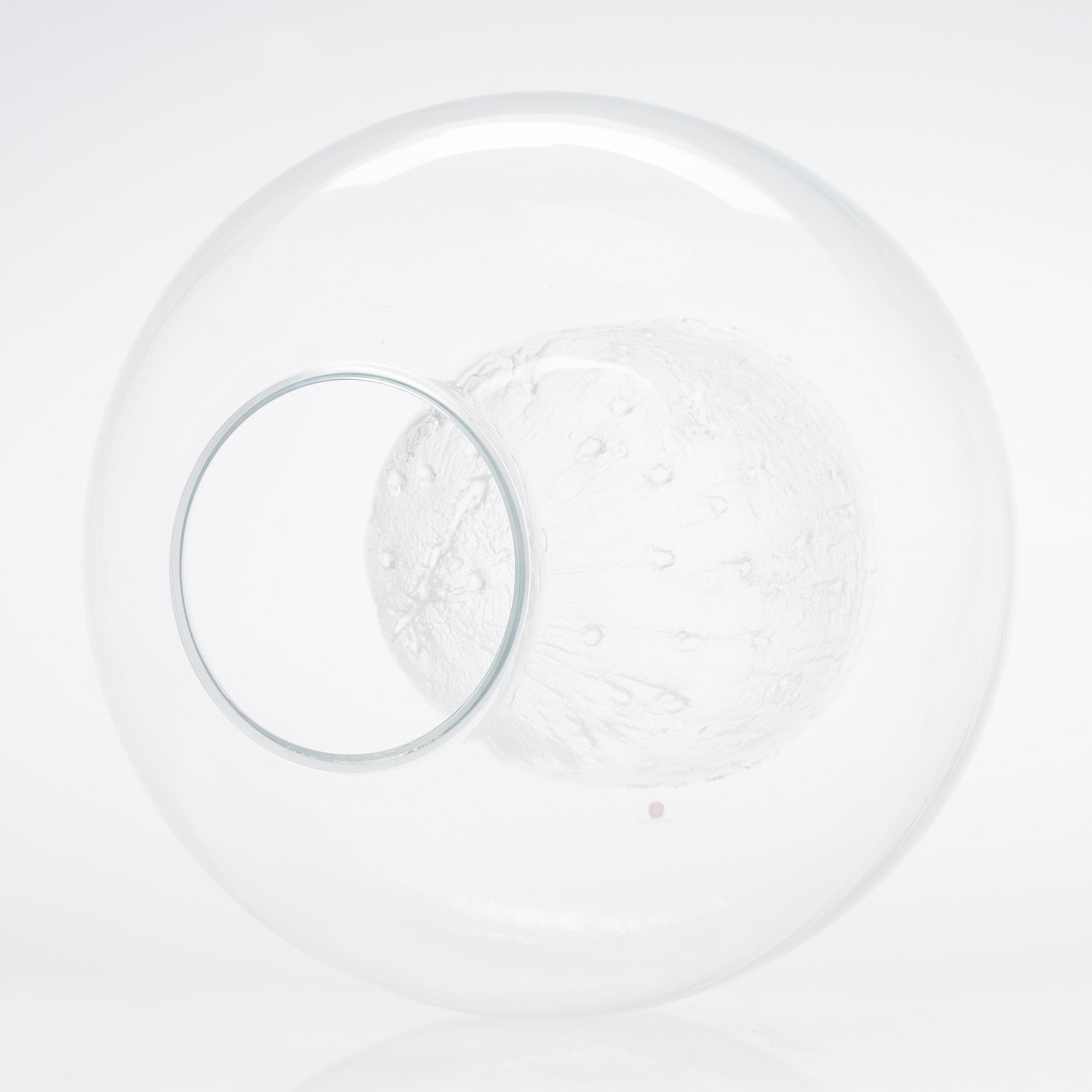 Timo Sarpaneva, taide-esine, sarjasta Finlandia, signeerattu Timo Sarpaneva 3374. Iittala suunniteltu 1969.