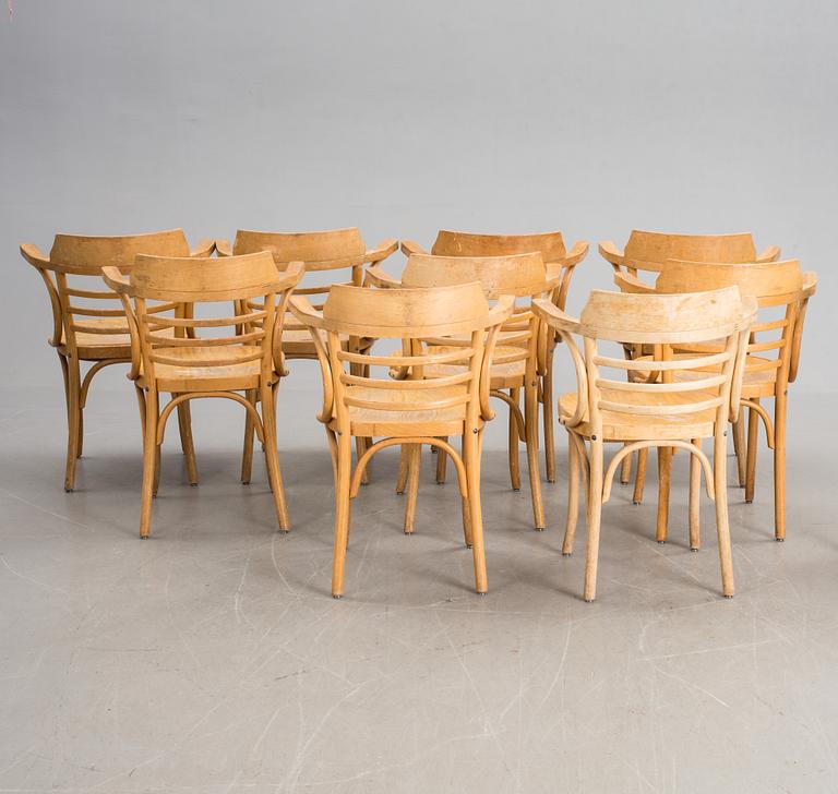 CAFÉSTOLAR, 10 st, 1900-talets början/mitt.