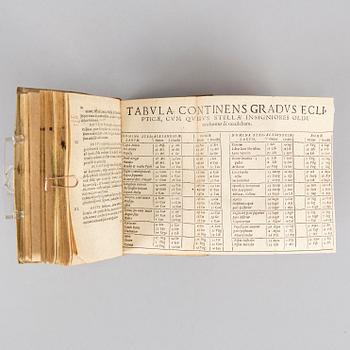 Astronomy, 3 works 1576-82, illustrations with movable parts.