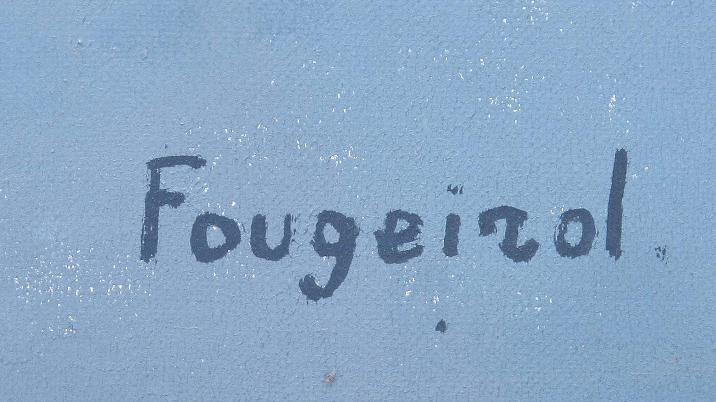 JACQUES FOUGEIROL, olja på duk, sign, dat 1978 à tergo.
