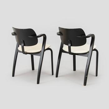 Ilmari Tapiovaara, karmstolar, 6 st, "Aslak", Asko 1960-tal.